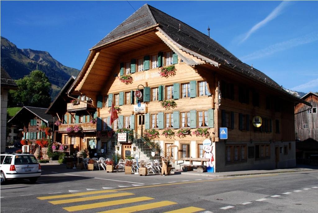 Hotel De Ville Rossiniere Exterior photo