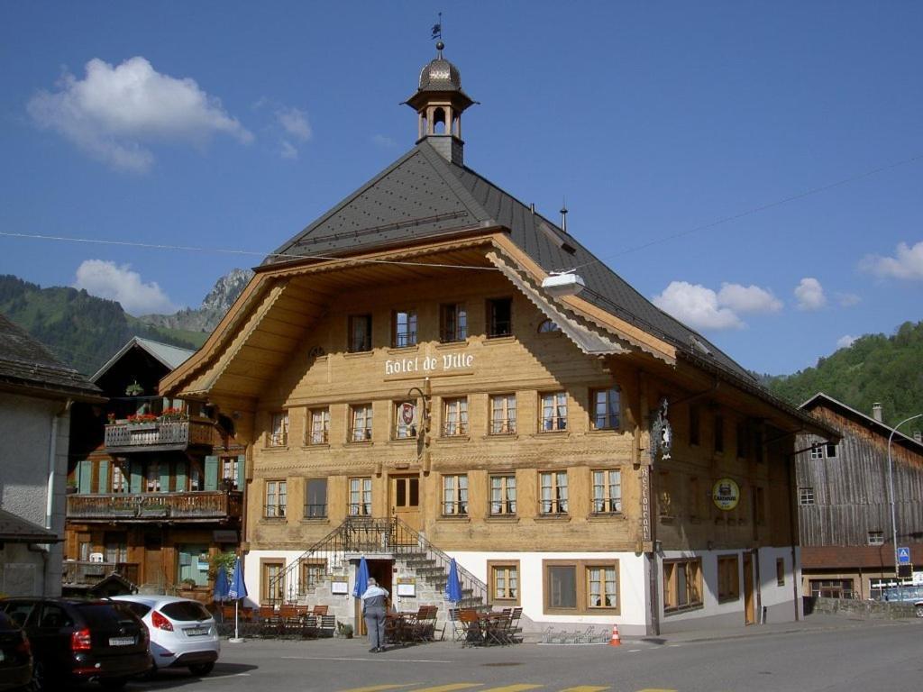 Hotel De Ville Rossiniere Exterior photo